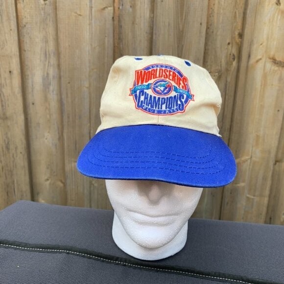 Vintage 1992 Toronto Blue Jays World Series Championship Hat MLB Baseball Cap - Picture 2 of 13